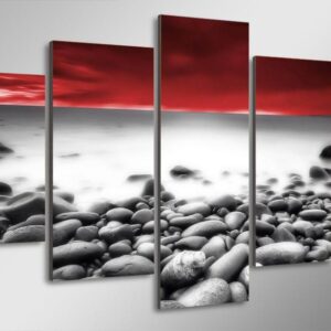 Natural wonderful sight - Nature 5 Panel Canvas Art Wall Decor