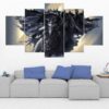 Nazgul Witch King Lord Of The Rings - Movie 5 Panel Canvas Art Wall Decor