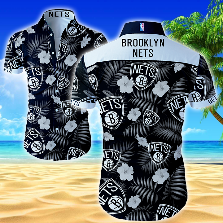 Nba Brooklyn Nets Hawaiian Hawaiian Shirt Summer Button Up Nba Brooklyn Nets Hawaiian Hawaiian Shirt Summer Button Up