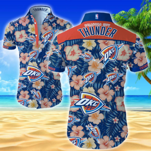 Nba Oklahoma City Thunder Hawaiian Hawaiian Shirt Summer Button Up