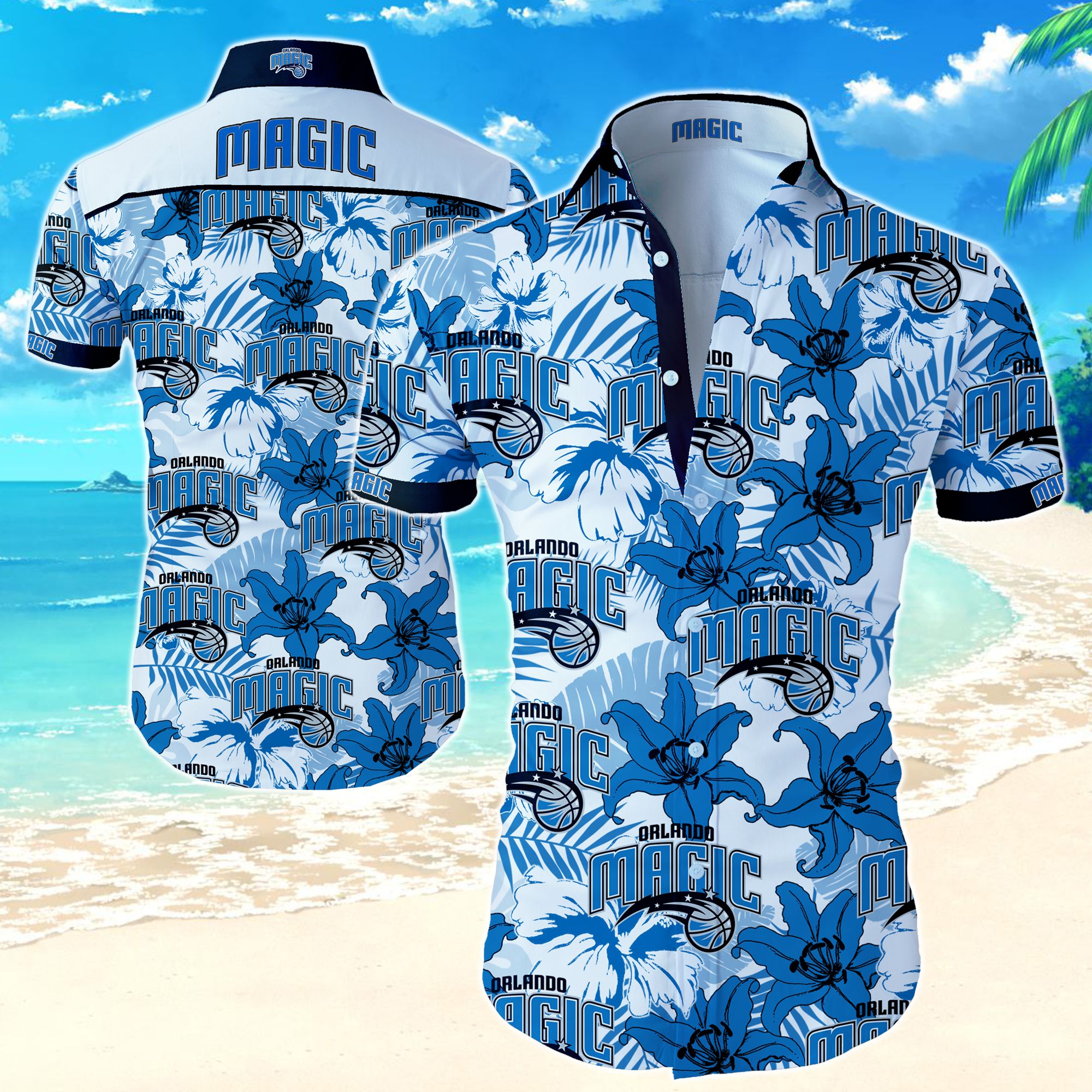 Nba Orlando Magic Hawaiian Hawaiian Shirt Summer Button Up Nba Orlando Magic Hawaiian Hawaiian Shirt Summer Button Up