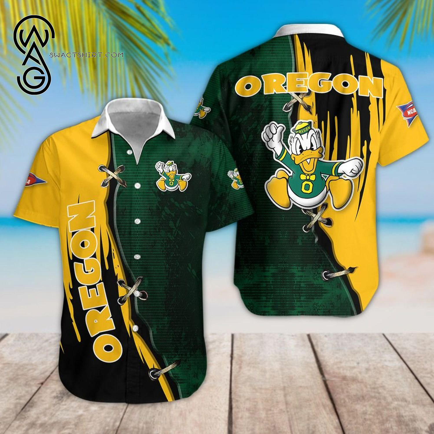 Ncaa Oregon Ducks Sport Team Hawaiian Shirt Ncaa Oregon Ducks Sport Team Hawaiian Shirt