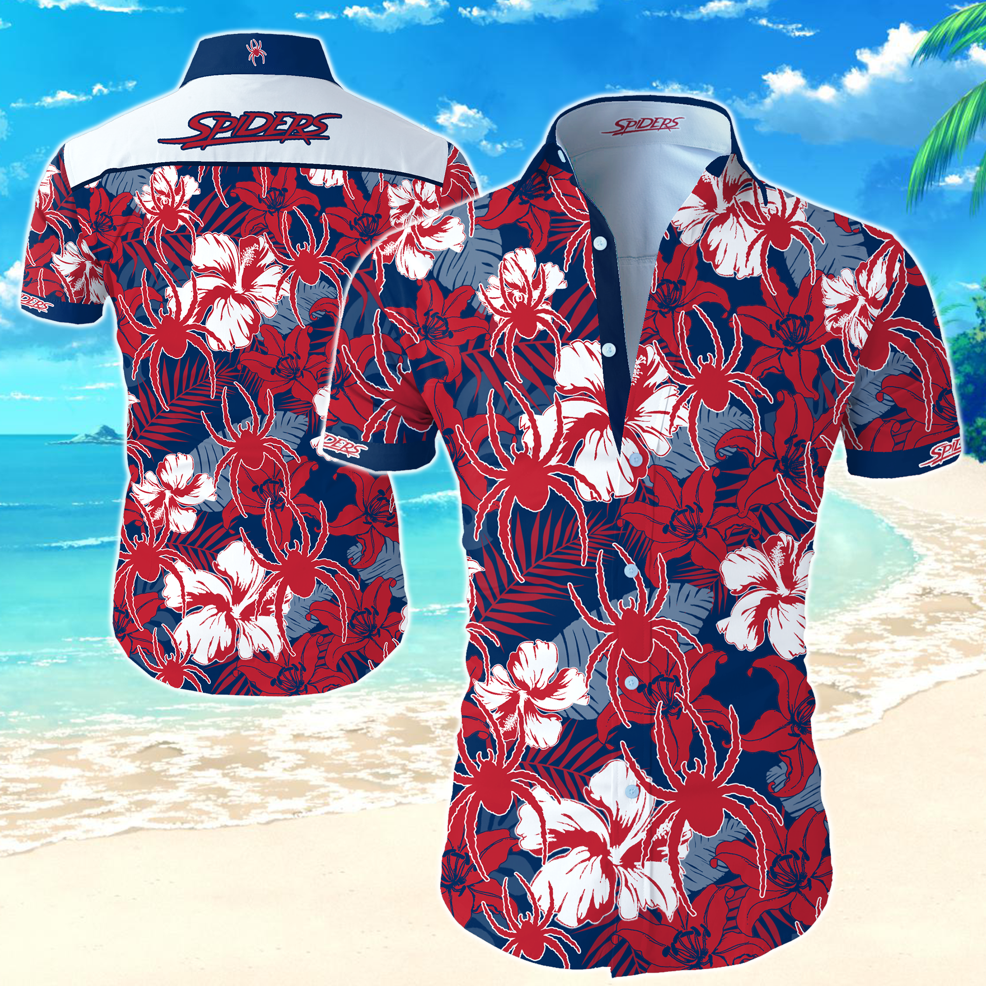 Ncaa Richmond Spiders Hawaiian Shirt Summer Button Up Ncaa Richmond Spiders Hawaiian Shirt Summer Button Up