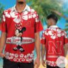 Nebraska Cornhuskers & Minnie Mouse Hawaiian Shirt