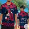 New England Patriots & Mickey Mouse Hawaiian Shirt