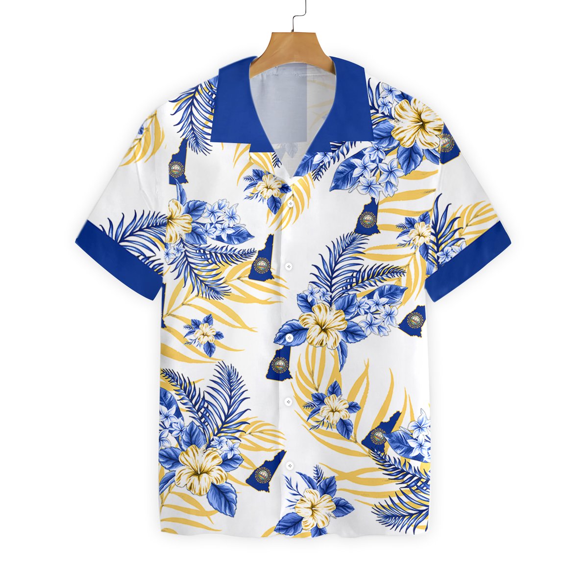 New Hampshire Proud Hawaiian Shirt New Hampshire Proud Hawaiian Shirt