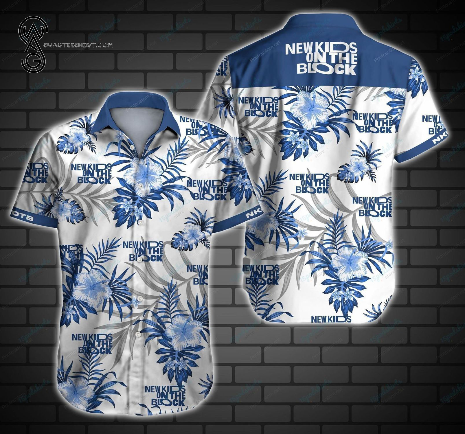 New Kids On The Block Band Hawaiian Shirt New Kids On The Block Band Hawaiian Shirt