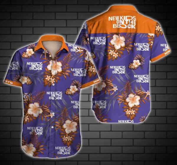 New Kids On The Block Hawaiian Shirt Summer Button Up New Kids On The Block Hawaiian Shirt Summer Button Up