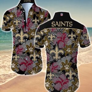 New Orleans Saints Hawaiian Shirt Summer Button Up