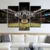 New Orleans Saints Stadium - Sport 5 Panel Canvas Art Wall Decor