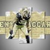 New Orleans Saints - Kenny Vaccaro - Sport 5 Panel Canvas Art Wall Decor