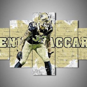 New Orleans Saints - Kenny Vaccaro - Sport 5 Panel Canvas Art Wall Decor