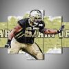 New Orleans Saints - Larry Warford - Sport 5 Panel Canvas Art Wall Decor