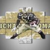 New Orleans Saints - Michael Thomas - Sport 5 Panel Canvas Art Wall Decor
