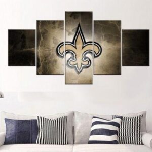 New Orleans Saints - Sport 5 Panel Canvas Art Wall Decor