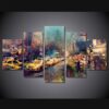 New York City 4 - Nature 5 Panel Canvas Art Wall Decor