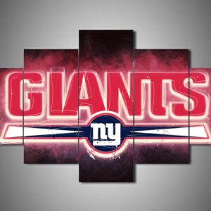 New York Giants - Sport 5 Panel Canvas Art Wall Decor