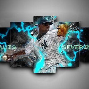 New York Yankees 1 - Sport 5 Panel Canvas Art Wall Decor