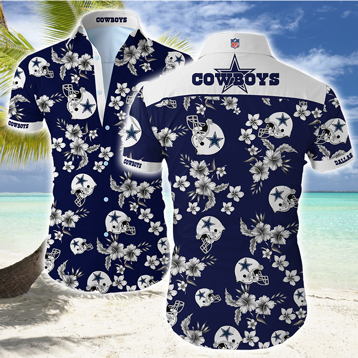 Nfl Dallas Cowboys Hawaiian Shirt Summer Button Up Nfl Dallas Cowboys Hawaiian Shirt Summer Button Up