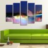 Niagara Falls - Nature 5 Panel Canvas Art Wall Decor