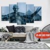 Night King - Game of Thrones - Movie 5 Panel Canvas Art Wall Decor