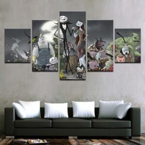 Nightmare Before Christmas - Cartoon Print Wall Art