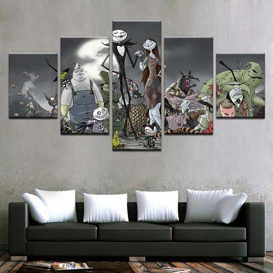 Nightmare Before Christmas - Cartoon Print Wall Art Nightmare Before Christmas - Cartoon Print Wall Art