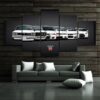 Nissa Skyline Gtr Car - Automative 5 Panel Canvas Art Wall Decor