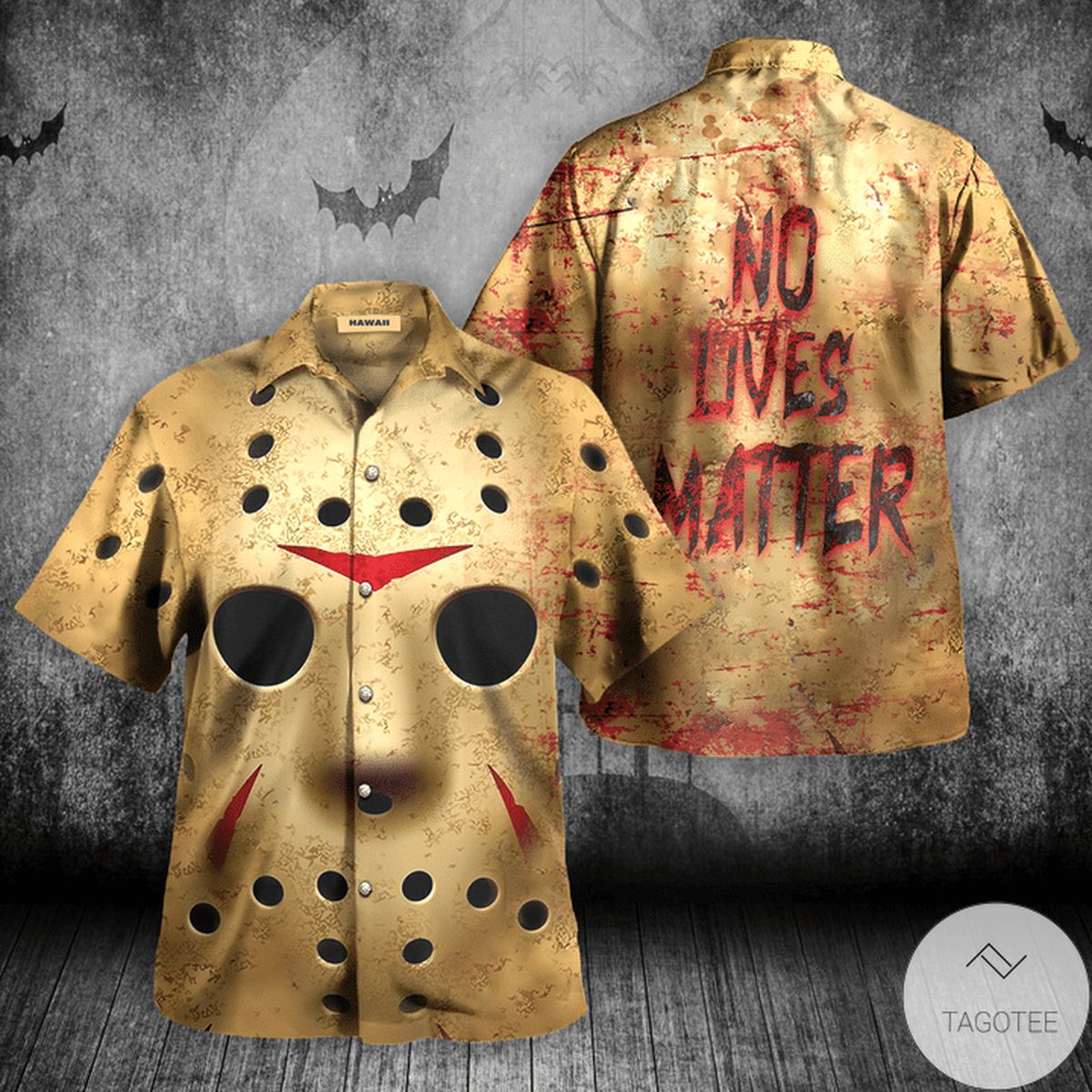 No Lives Matter Jason Voorhees Hawaiian Shirt No Lives Matter Jason Voorhees Hawaiian Shirt