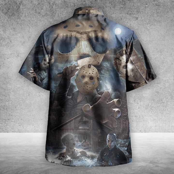 No Lives Matter Jason Voorhees Unisex Hawaiian Shirt No Lives Matter Jason Voorhees Unisex Hawaiian Shirt