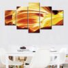 Nordic - Abstract 5 Panel Canvas Art Wall Decor