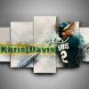 Oakland Athletics 2 - Sport 5 Panel Canvas Art Wall Decor