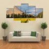 Oil Shale Ash Heap In Estonia - Nature 5 Panel Canvas Art Wall Decor