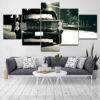 Old Car 01 - Automative 5 Panel Canvas Art Wall Decor