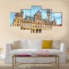 Old Post Office In Ghent - Religion 5 Panel Canvas Art Wall Decor