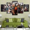 One Piece 65 - Cartoon 5 Panel Canvas Art Wall Decor
