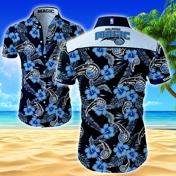 Orlando Magic Hawaiian Shirt Summer Button Up Orlando Magic Hawaiian Shirt Summer Button Up
