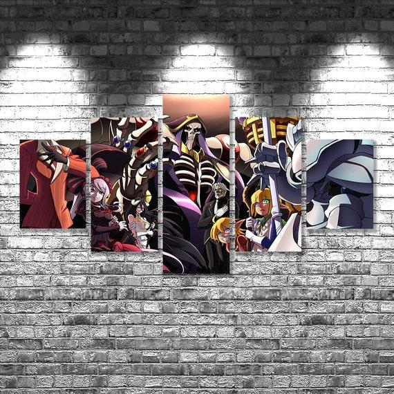 Overlord - Movie 5 Panel Canvas Art Wall Decor Overlord - Movie 5 Panel Canvas Art Wall Decor
