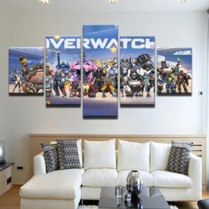 Overwatch 2 - Gaming 5 Panel Canvas Art Wall Decor