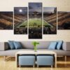 Owa Hawkeyes Stadium Football - Sport 5 Panel Canvas Art Wall Decor