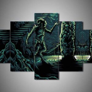 Pan?S Labyrinth - Movie 5 Panel Canvas Art Wall Decor