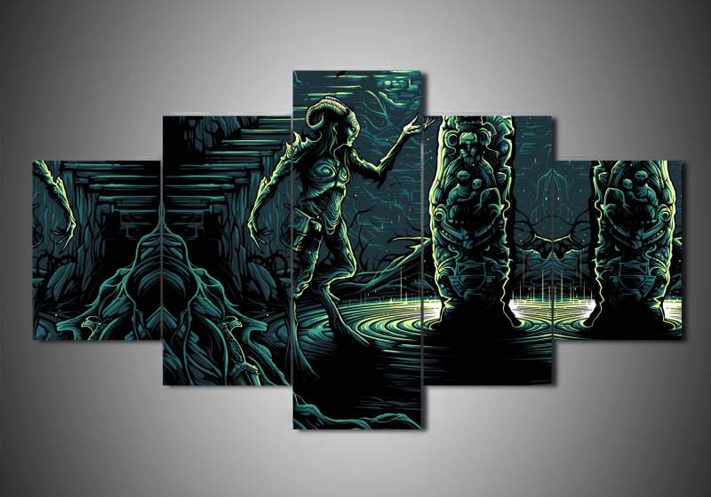 Pan?S Labyrinth - Movie 5 Panel Canvas Art Wall Decor Pan?S Labyrinth - Movie 5 Panel Canvas Art Wall Decor