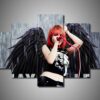 Paramore 1 - Music 5 Panel Canvas Art Wall Decor