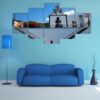 Parish Church Of San Miguel - Religion 5 Panel Canvas Art Wall Decor