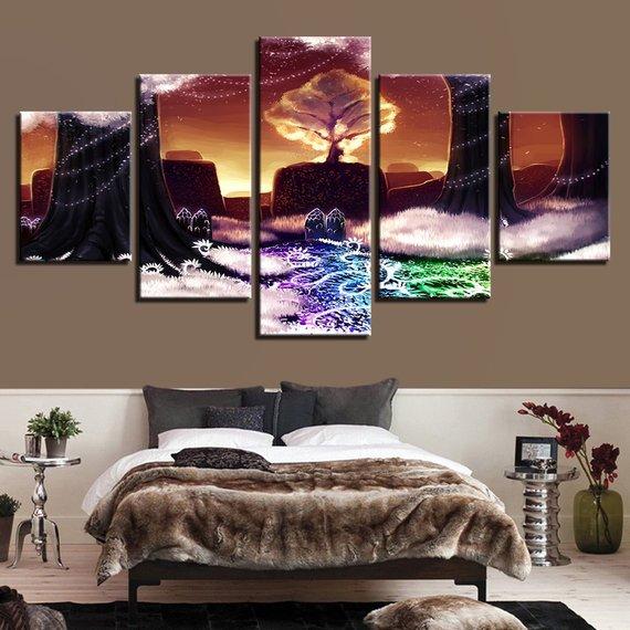 Park Trees Canvas Home Decor Park Trees Canvas Home Decor