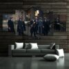 Peaky Blinders 02 - Movie 5 Panel Canvas Art Wall Decor