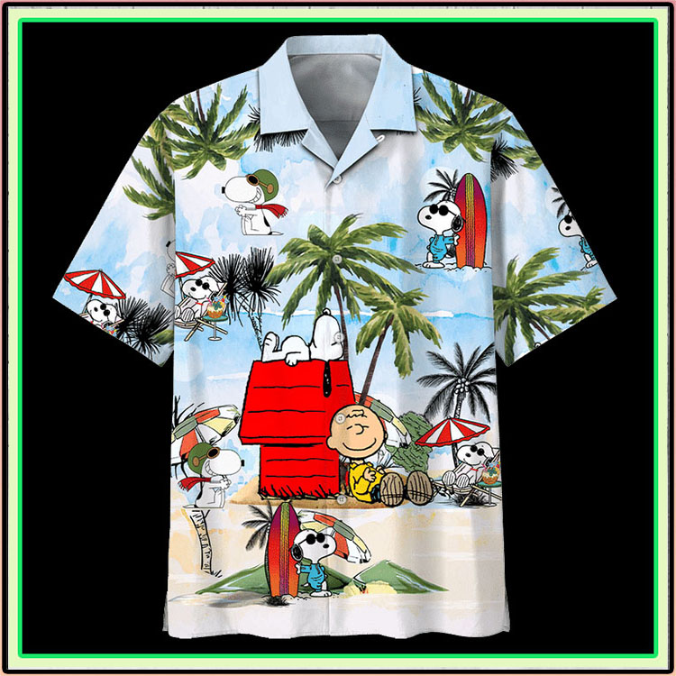 Peanuts Snoopy Summer Time Hawaiian Shirt Peanuts Snoopy Summer Time Hawaiian Shirt