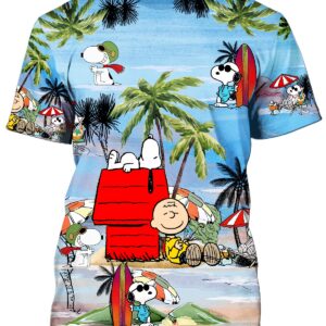 Peanuts Snoopy Summer Time Hawaiian Shirt
