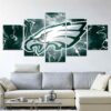 Philadelphia Eagles American Football - Sport 5 Panel Canvas Art Wall Decor