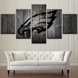 Philadelphia Eagles Football - Sport 5 Panel Canvas Art Wall Decor